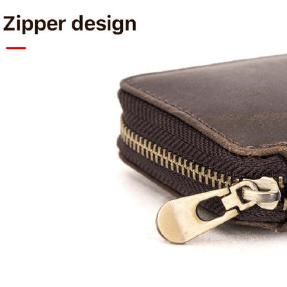 Vintage Handmade Leather Watch Storage Bag | Vaestermaison