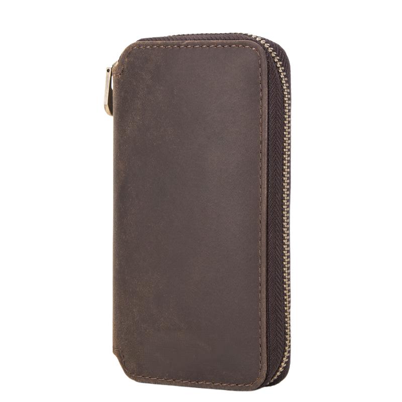 Vintage Handmade Leather Watch Storage Bag | Vaestermaison