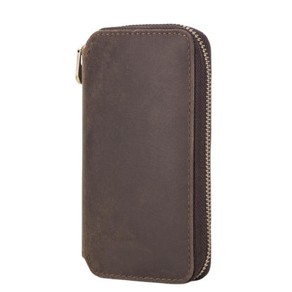 Vintage Handmade Leather Watch Storage Bag | Vaestermaison